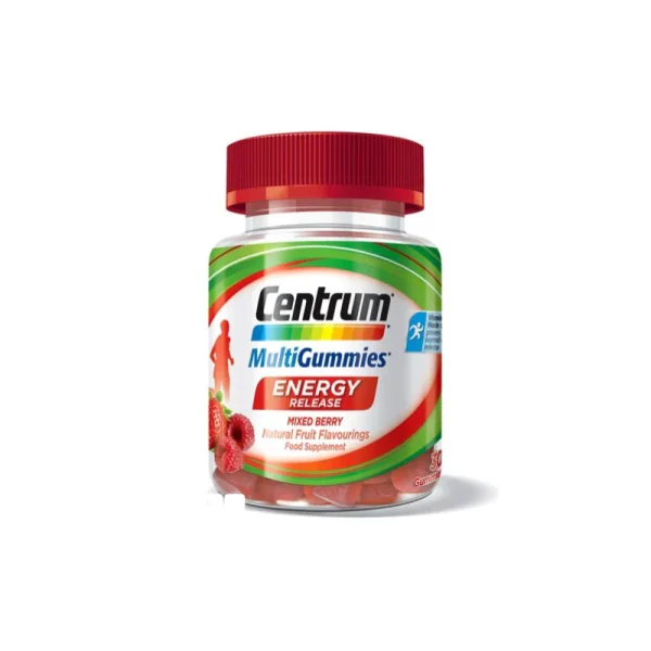 Centrum MultiGummies Energy Release Mixed Berry – 30 Gummies