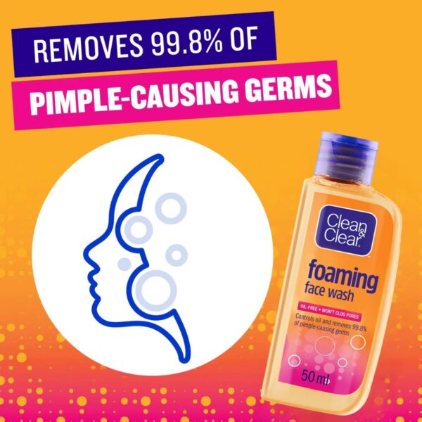 Clean & Clear Essential face wash 50 ml.