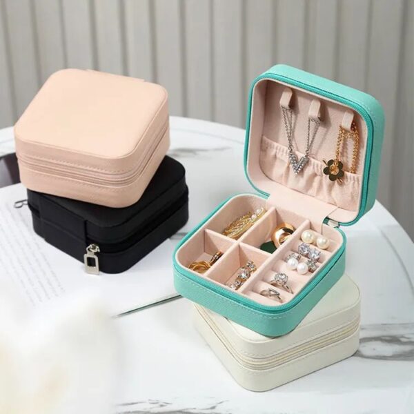 Jewellery Box Organizer Box For Travelling Leather Box Hair Accessories