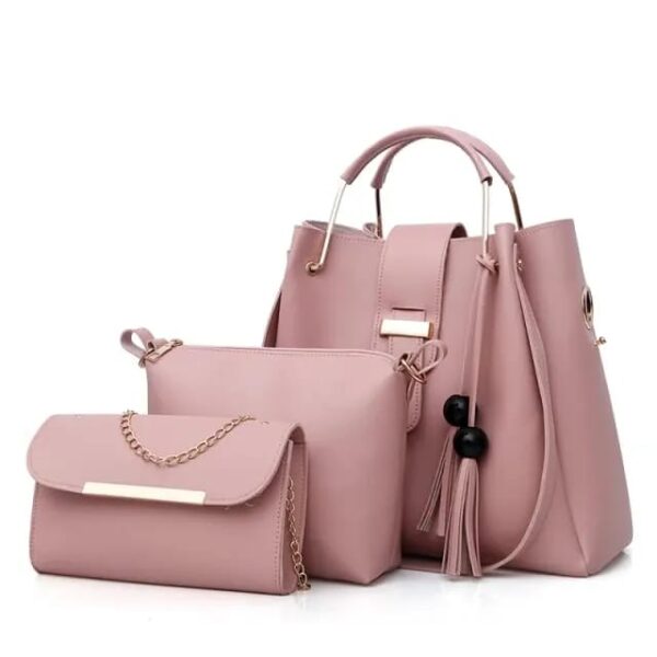 Luxury Brand 3 Pcs/set Women's Cross Body & Shoulder Bag - Large Capacity Women Bag Ladies Leather Tote Fashion Shoulder Bags for Women 2025 Wallet