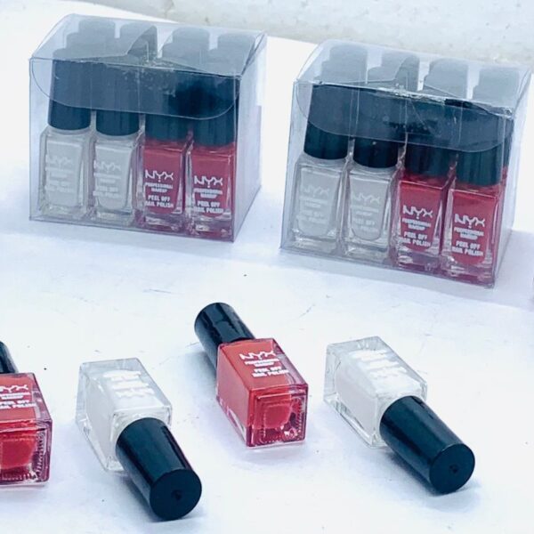 Pack Of 12 NYX Peel Off Nail Polish Out Class Quality