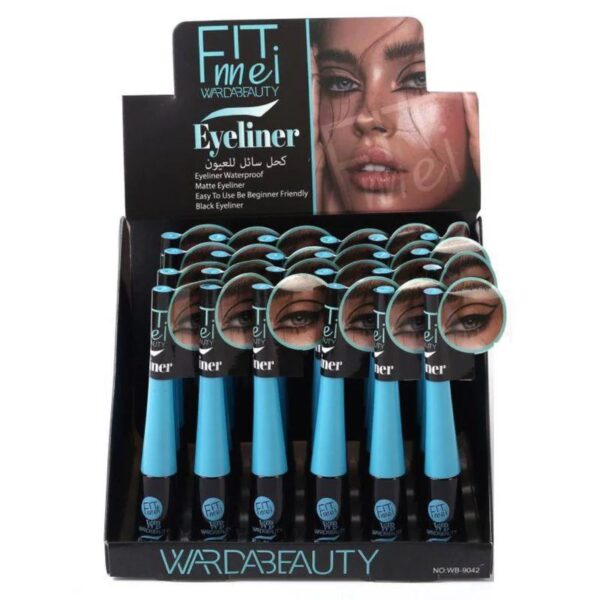 1 Pcs WARDA Beauty Fit Me Waterproof Matte Eyeliner Organic Out Class Quality